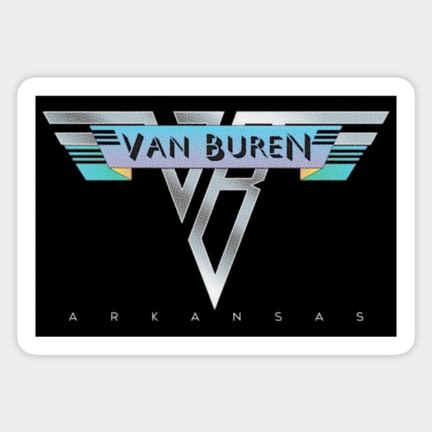 Van Buren Sticker by rt-shirts